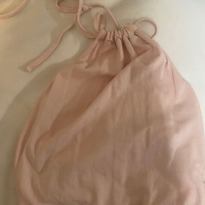 Brandy Melville pink halter top